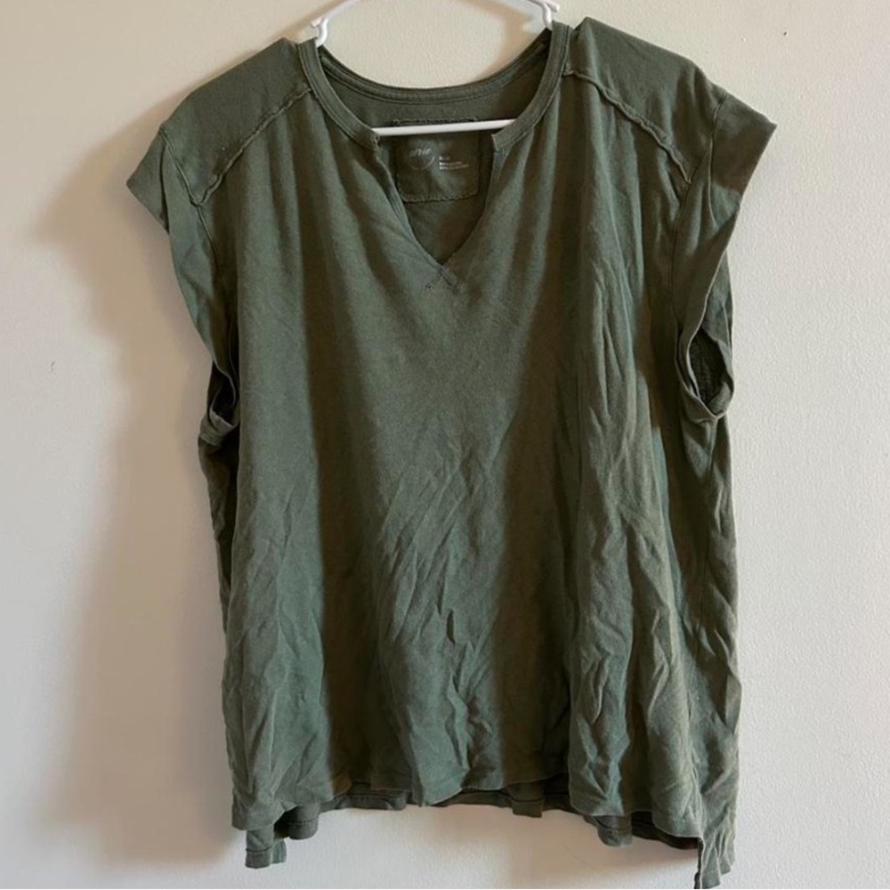 Aerie Sage Green Short Sleeve Top